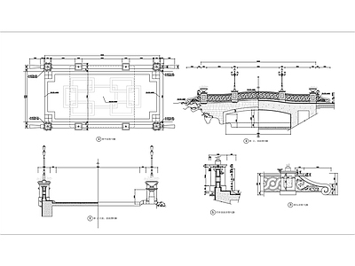 简易桥梁详图 施工图