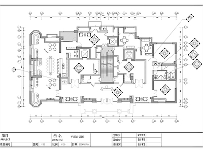 首层大堂公共区域 施工图