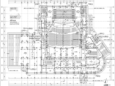 报告厅建筑 施工图