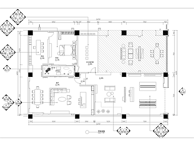 现代家具展厅 施工图