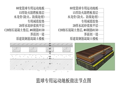 现代地面节点 地台节点 施工图