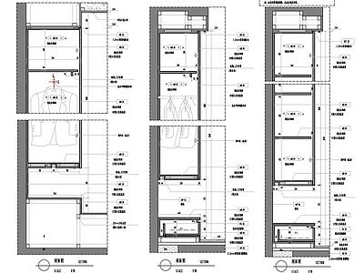 现代家具节点详图 节点大样详图 施工图