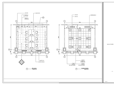 现代办公室 标准办公室 施工图