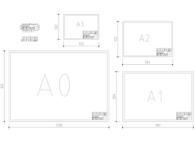 A1图框A2图框A3图框