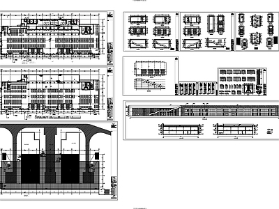 现代其他建筑 餐饮配送中心建施 施工图