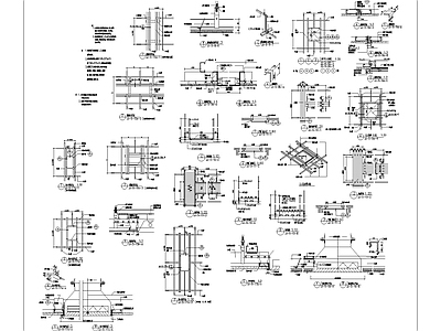 其他其他建筑 吊顶构造 施工图