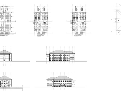 现代其他商业建筑 医院 诊建筑 施工图