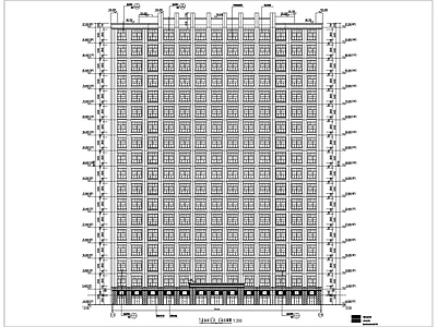 现代欧式办公楼建筑 高层办公综合楼建 施工图