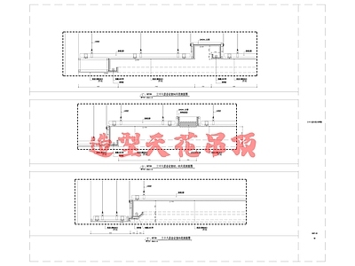 现代吊顶节点 天穿孔铝单板 穿孔铝单板吊顶 施工图