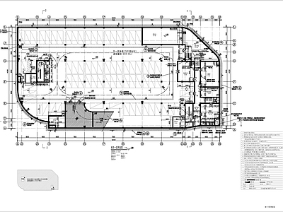 现代其他建筑 多层社会停车楼 立体 施工图