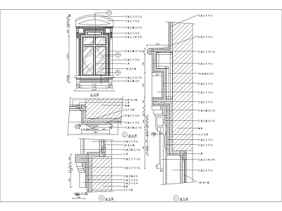 其他窗节点 常用和大样 施工图
