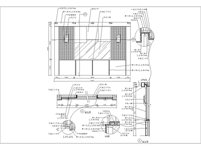 其他窗节点 常用和大样 施工图