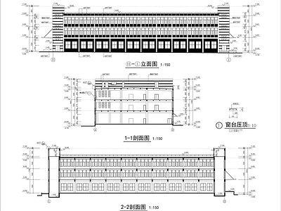 现代厂房 建 施工图