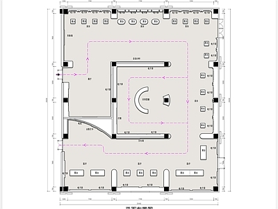 现代展厅 智能科技展厅 科技展厅 施工图