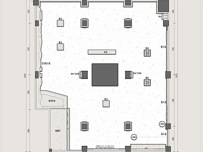 现代展厅 通信科技展厅 施工图