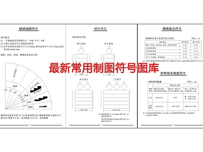 现代图例 水电 施工图