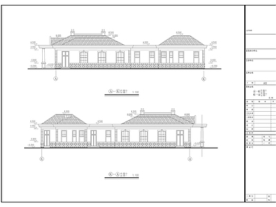 其他其他建筑 食堂建 施工图