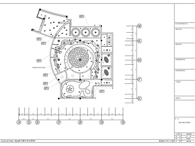 现代酒吧 330平米舞厅空 施工图