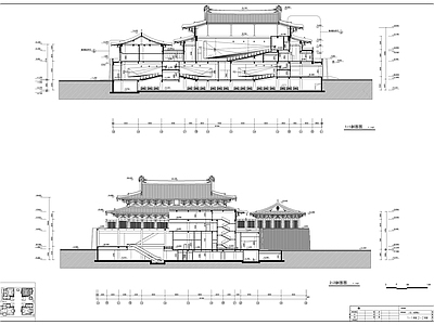 中古其他其他商业建筑 大唐芙蓉园影院 施工图