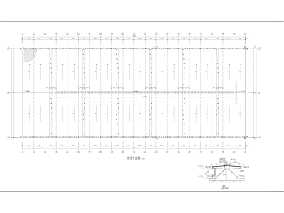 现代工业厂房 工业 办公夹层 施工图