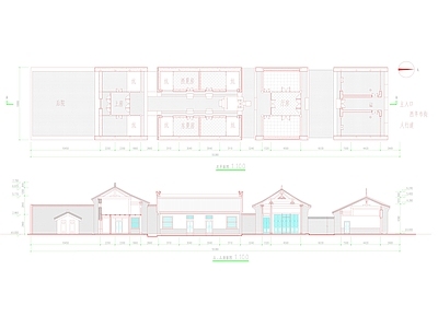 中式古建 古建商业街 施工图