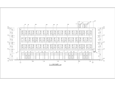 现代其他办公建筑 多层办公超市地库 施工图