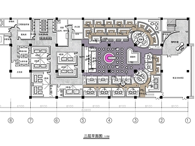 现代酒吧 石家庄酒吧 施工图