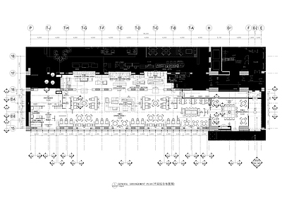 现代中餐厅 餐饮空间 施工图