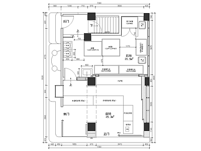 现代其他商业建筑 餐饮建筑 施工图