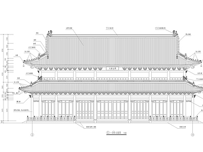 其他古建 寺庙 施工图