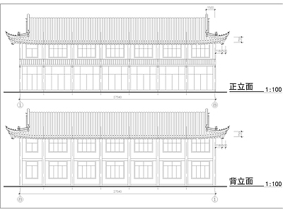 其他古建 寺庙 施工图