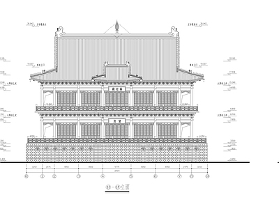 其他古建 寺庙 施工图