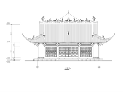 其他古建 寺庙 施工图