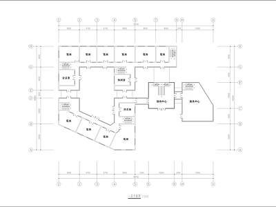 现代中式民宿建筑 民宿建筑 建筑 客房 施工图