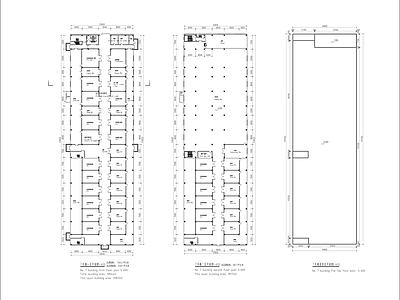 现代厂房 汽车研发 施工图