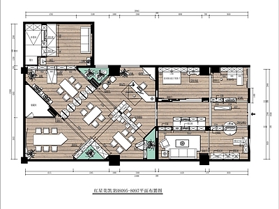 现代其他商业空间 装饰设计工作室 办公室 施工图