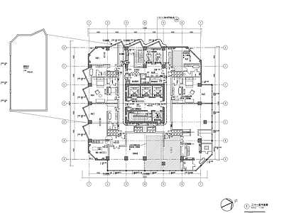 现代商业综合体 商业高层建筑 施工图