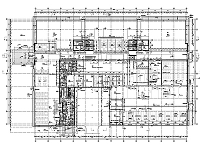 现代厂房 大型建筑图 施工图