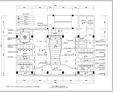 现代茶馆 茶楼装修图 施工图