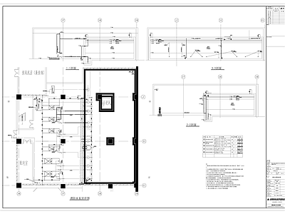 给排水节点详图 消防水泵房详图 施工图