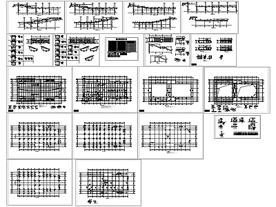 现代新中式报告厅 博物馆 室内设计 设计 施工图