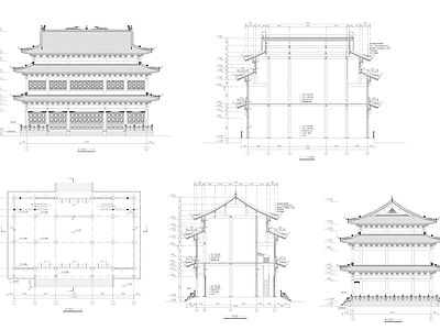 中古古建 古建 施工图