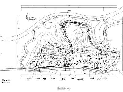 景观平面图 无动力乐园 露营地 水电图 绿化 亮化 施工图