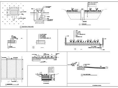 现代其他景观 海绵城 施工图