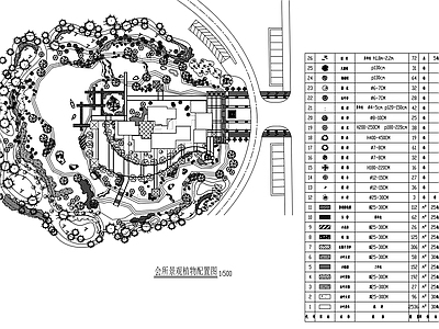 现代新中式养老院 会所景观 景观 茶室 私人园 别墅 施工图