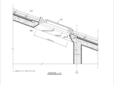 其他窗节点 天断面做法详图 施工图