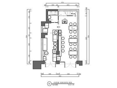 现代快餐店 盐边羊肉粉店 施工图