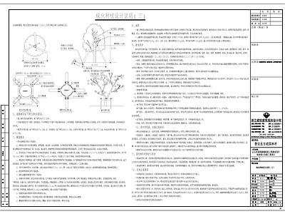 现代设计说明 绿化种植 施工图
