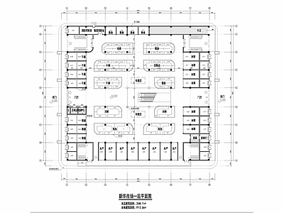 现代农贸市场建筑 菜市场 农贸市场 施工图