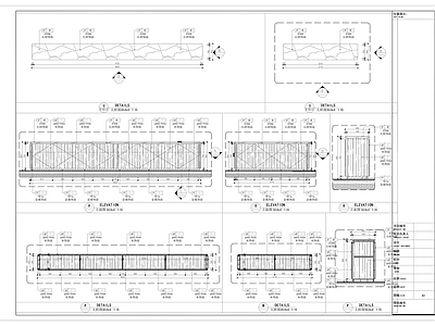 现代家具节点详图 柜体节点 节点 施工图